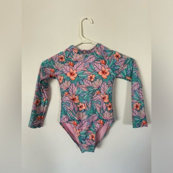 Cat and Jack Rash Guard Bathing Suit XS (4-5)